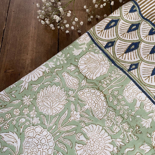 Tafelkleed Pistachio Floral 170x300cm - Tafelkleden - Twizzell