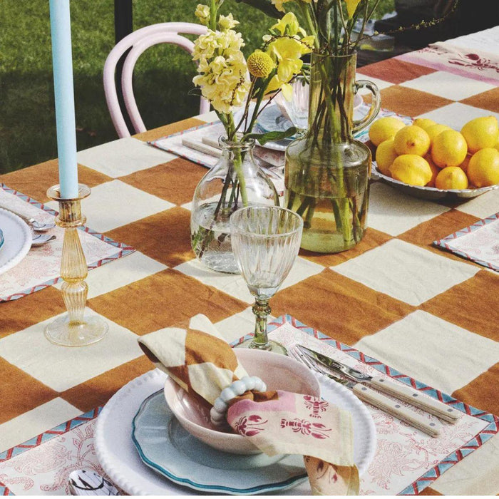 Tafelkleed The Red Lobster 140x400cm - Tafelkleden - Casa Juna