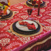Tafelkleed Tiger Lilly 140x350cm - Tafelkleden - Casa Juna