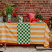Tafelkleed Yellow & White Stripe 170x300cm - Tafelkleden - Twizzell