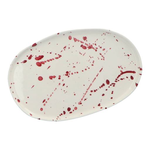 Tapasbordje Pink Blob 28cm - Kleine borden - Val Pottery