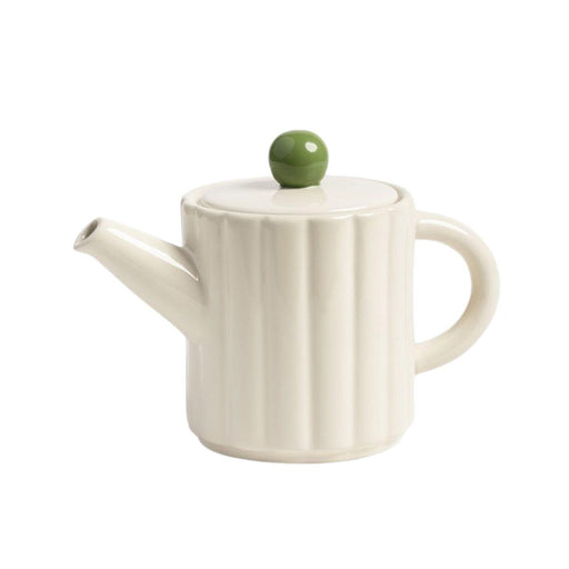 Theepot Tube off white &Klevering - FOODIES IN HEELS