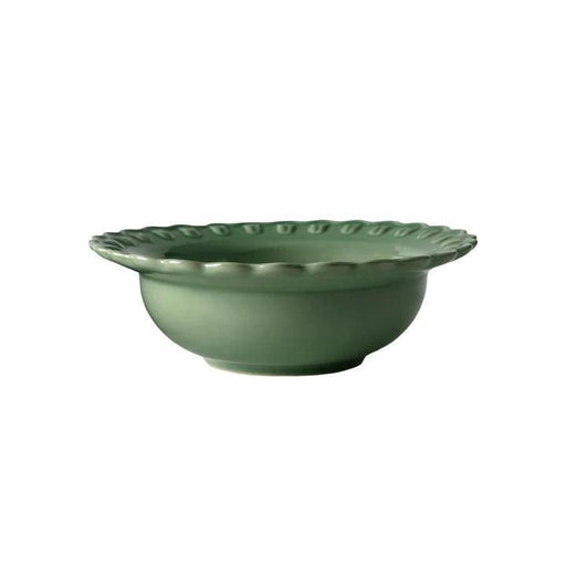 Tulipa pastabord 23cm Verona Green (set van 2) - Diepe borden - PotteryJo