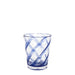 Waterglas blue spiral 11cm - gemaakt van melamine - Waterglazen - Fiorirà un Giardino