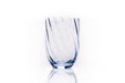 Waterglas Swirl Light Blue (set van 6) Anna von Lipa - FOODIES IN HEELS