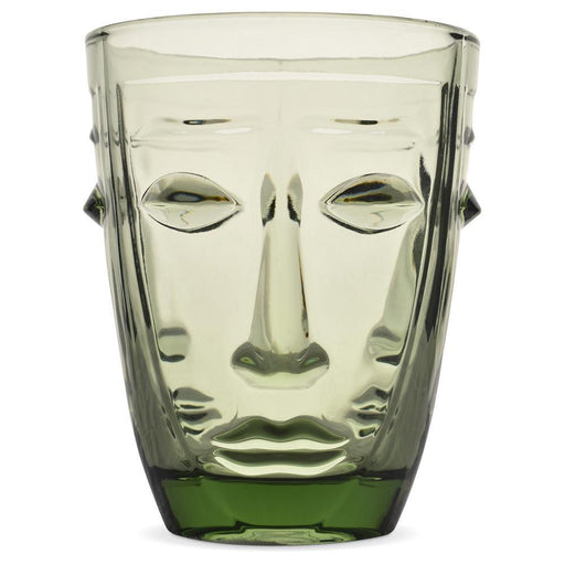 Waterglas Visage Groen - Waterglazen - Opjet