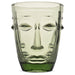 Waterglas Visage Groen - Waterglazen - Opjet