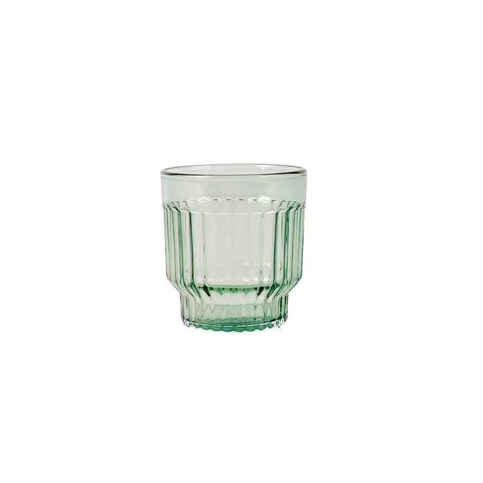 Waterglazen Lima green light (set van 2) - Waterglazen - XLBoom
