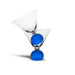 Waterglazen Spice Blue (set van 2) - Waterglazen - Byon