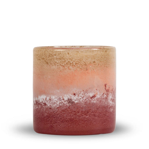 Waxinelichthouder Calore faded roze 15cm - Waxinelichthouders - Byon