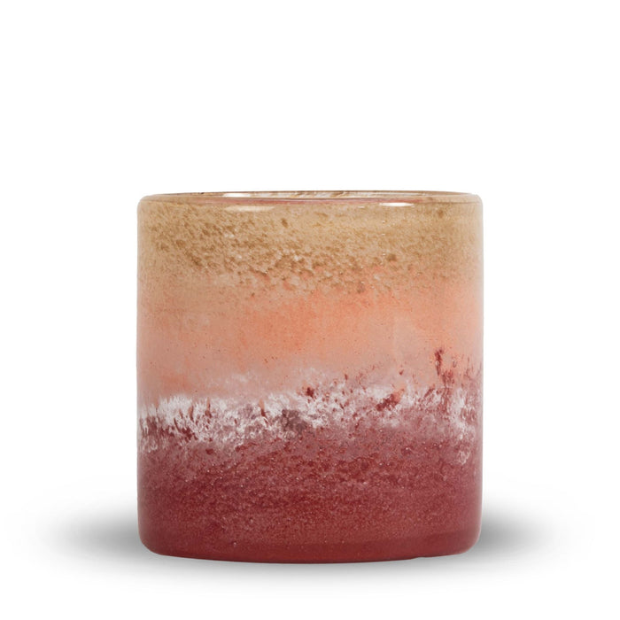 Waxinelichthouder Calore faded roze 15cm - Waxinelichthouders - Byon