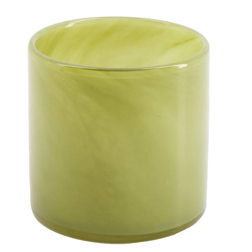 Tea Light Holder Lyric olive green 10cm Tell me More - FOODIES IN HEELS