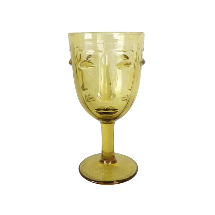 Wijnglas Visage Yellow - Wijnglazen - Opjet
