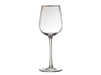 Wijnglas witte wijn Palermo gold rim (set van 4) Lyngby Glas - FOODIES IN HEELS
