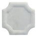 Wit marmer onderzetter 13x13cm - Onderzetters - Be Home