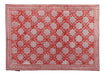Zinnia katoen placemats roze 47,5x32,5cm (set van 4) Fabindia - FOODIES IN HEELS