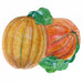 Zucca 2-vaks schaal Pompoen 30x26cm - Schalen - Piccobella