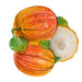 Zucca 3-vaks schaal Pompoen 30x30cm - Schalen - Piccobella