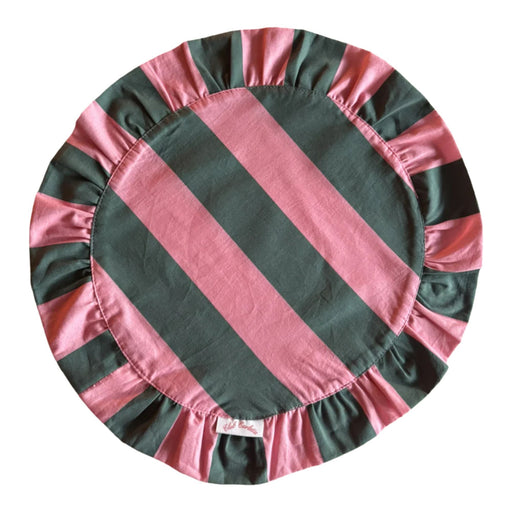 Darcy Tischset Grün & Rosa 40cm (2er Set) - Tischsets - Club Carlotta