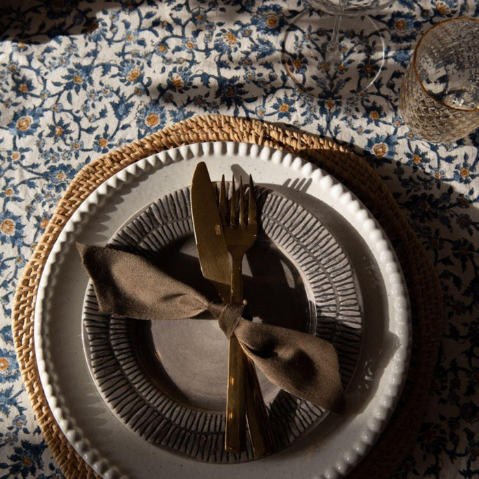 Daria Essteller 28cm Cotton White Shiny (2er Set) PotteryJo - -. FOODIES IN HEELS