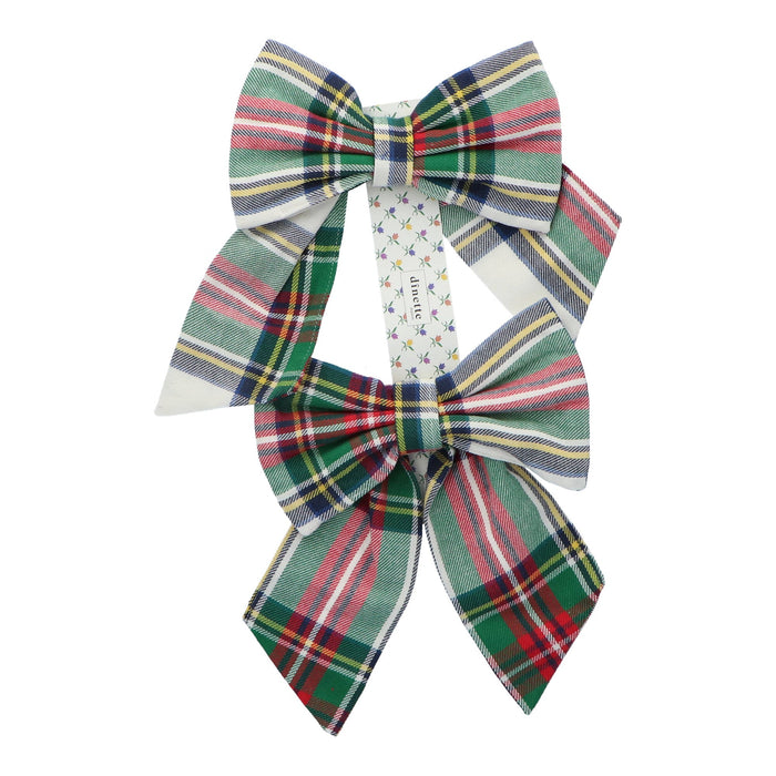 Decoratieve strikken Highland Snow (set van 2) - Overige - Maison Dinette