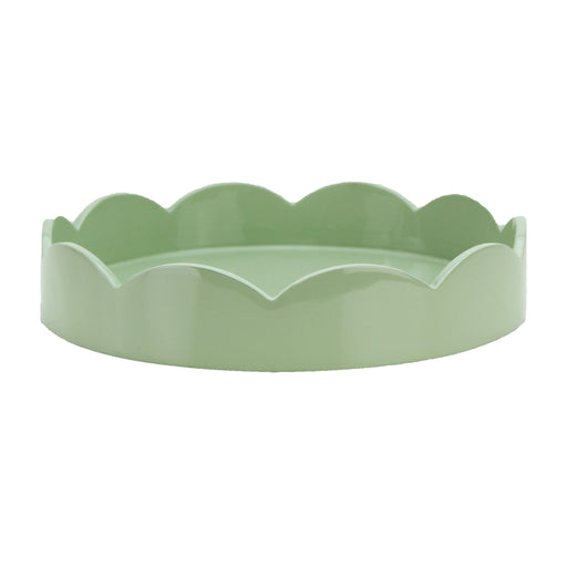 Tablett Salbei Saint - Jakobsmuschel rund 20cm - Schalen - Addison Ross