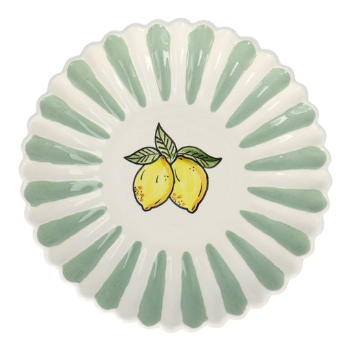 Tiefer Teller Coquille Citron 23cm Dishes & Deco - FOODIES IN HEELS