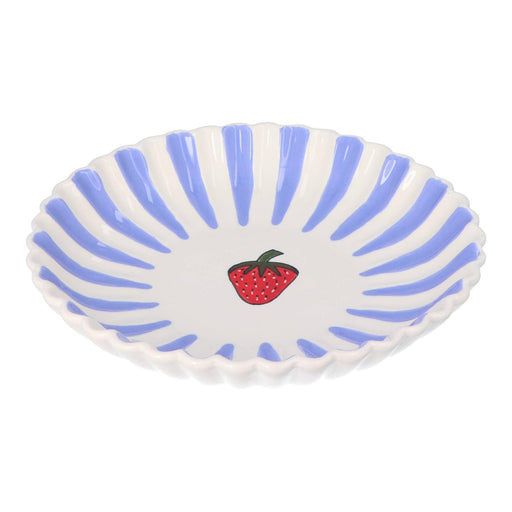 Tiefer Teller Coquille Strawberry 23cm Dishes & Deco - FOODIES IN HEELS