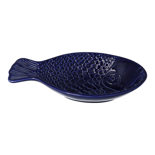 Tiefer Teller Fisch blau 32,5cm - Schalen - Duro Ceramics
