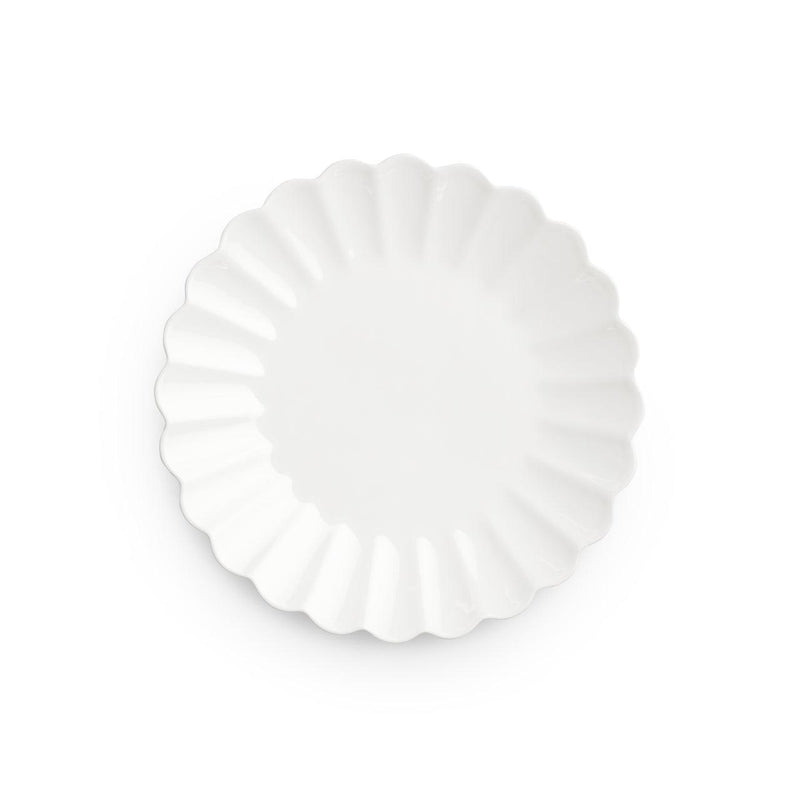 Essteller Oyster 28cm weiß - Essteller - Mateus