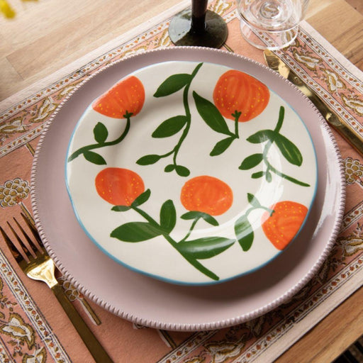 Dinerbord Pizzolato Dusty rose 28,5cm - Dinerborden - Enza Fasano