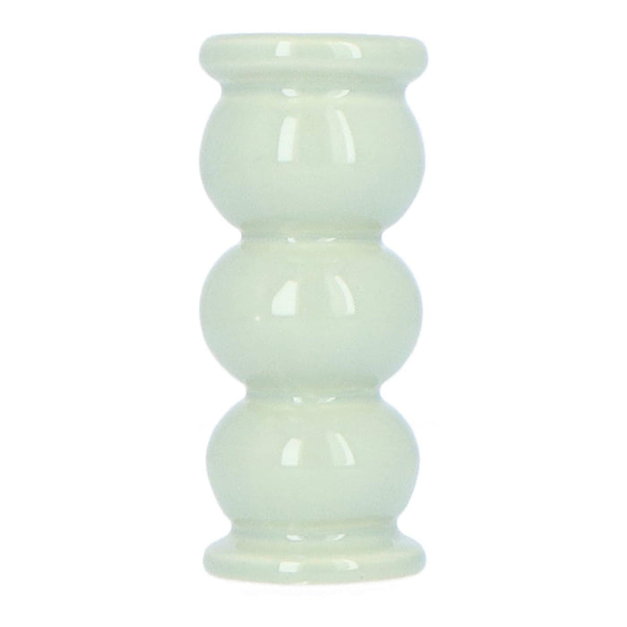 Fächer-Kerzenhalter aus Keramik 10cm - Kerzenständer - Denise