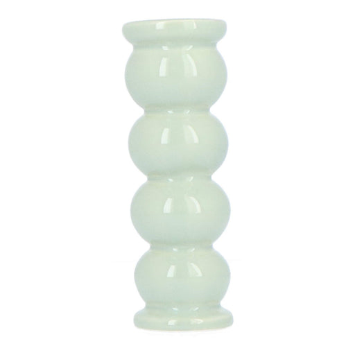 Fächer-Kerzenhalter Keramik 13cm - Kerzenständer - Denise