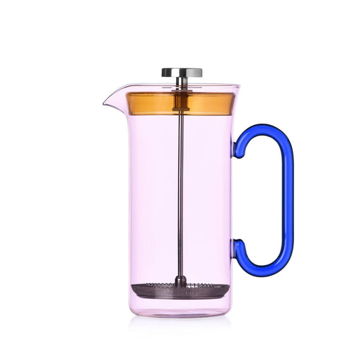 French press 20cm Gelb Rosa Blau - Kaffeekannen - Ichendorf Milano