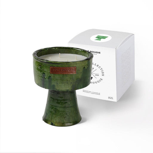 Duftkerze Bougie Coupe Tamegroute Verte Menthe - Kerzen - Côté Bougie