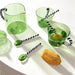 Glas Duett grün (2er Set) &Klevering - FOODIES IN HEELS