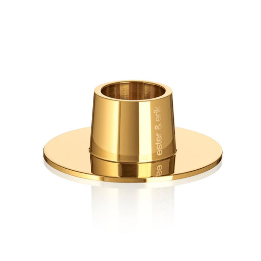 Kerzenständer gold glänzend (2er Set) - Kerzenständer - Ester & Erik