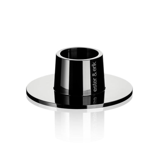 Kerzenhalter schwarz glänzend (2er Set) - Kerzenständer - Ester & Erik