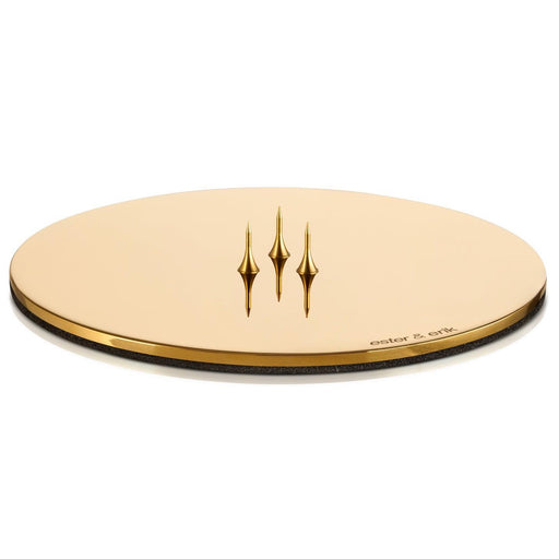 Kerzenteller gold glänzend 12cm - Kerzenständer - Ester & Erik