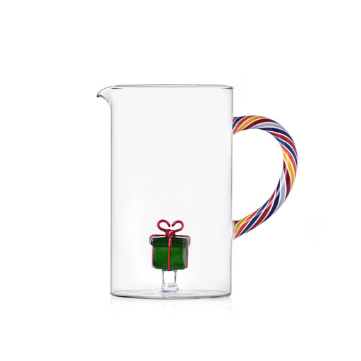 Karaf Coloured Handle & Green Gift 1L - Karaffen glas - Ichendorf Milano