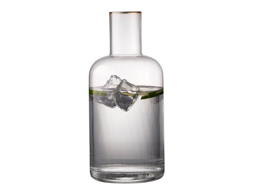 Karaffe Glas Palermo Goldrand 1,5L - Karaffen - Lyngby Glas