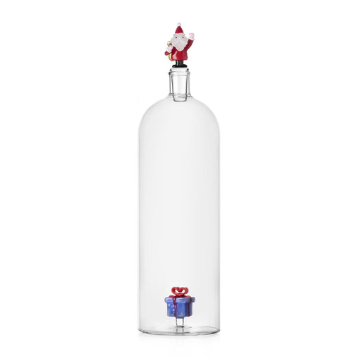 Karaf Santa Claus Blue Gift 1,2L - Karaffen glas - Ichendorf Milano