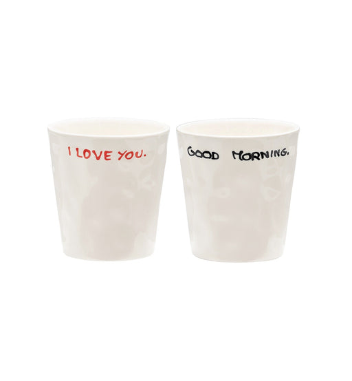Koffiekoppen Perfect Morning 7,6cm (set van 2) - Kopjes - Anna + Nina