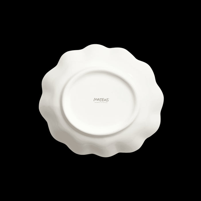 Schale Oyster 18cm weiß - Schalen - Mateus