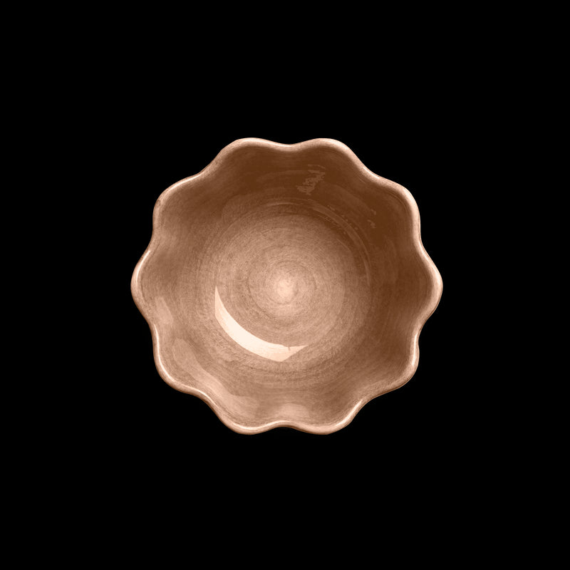 Schale Oyster mini 13cm zimtfarben - Schalen - Mateus