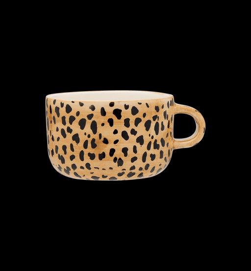 Leopard Cappuccino Becher - Becher - Anna + Nina