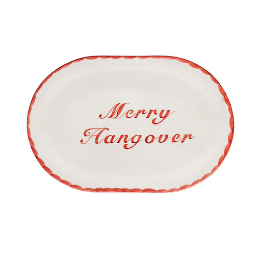 Merry Hangover serveerschaal 17x40cm - Schalen - Anna + Nina
