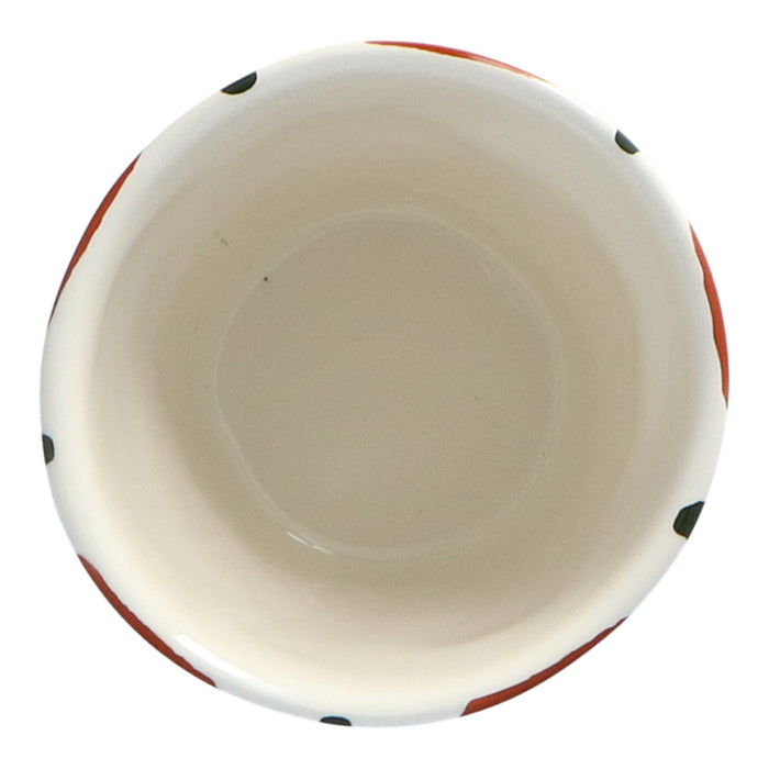 Becher Lungo Kaffee Linear Terracotta 8,5cm - Becher - Duro Ceramics