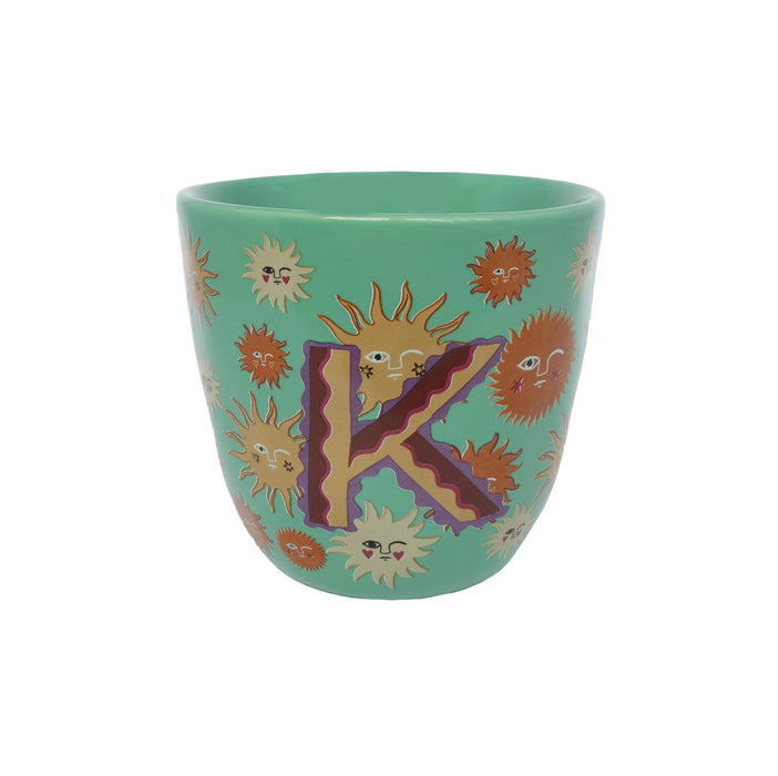 Mok Monogram met letter - Mokken - All the Luck in the World