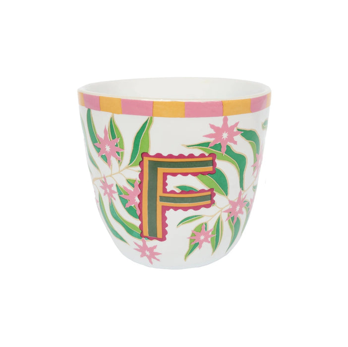 Mok Monogram met letter - Mokken - All the Luck in the World